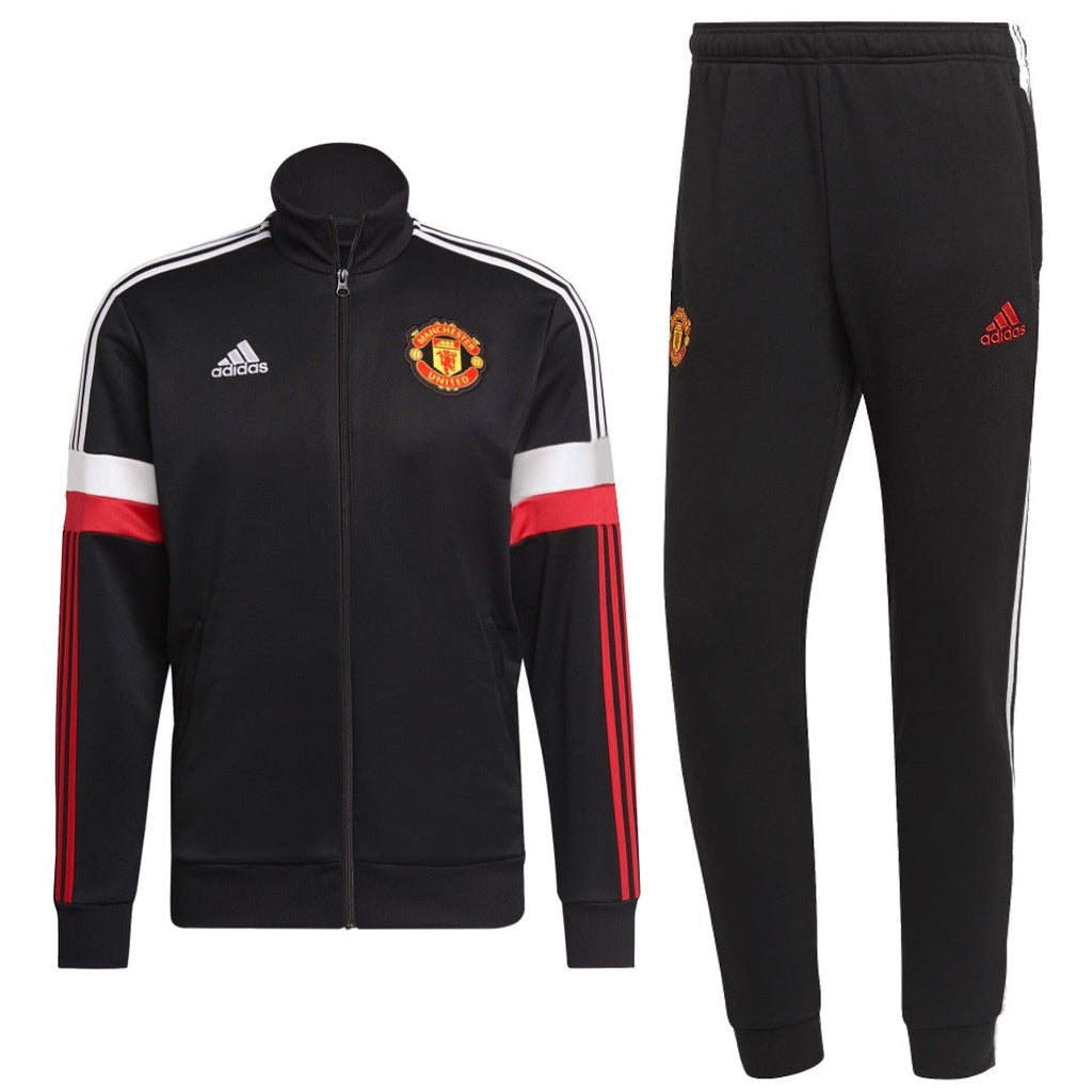 Manchester United Casual 3S black presentation tracksuit - GilloServ