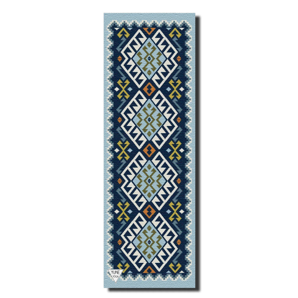 Yoga Mat | 6mm Thick | Blue | Non-Slip | Eco Friendly | Yune Yoga | Moab River - GilloServ