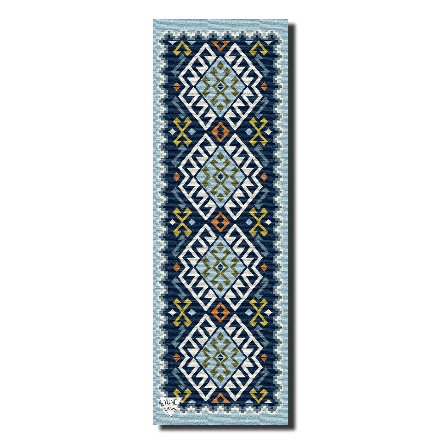 Yoga Mat | 6mm Thick | Blue | Non-Slip | Eco Friendly | Yune Yoga | Moab River - GilloServ