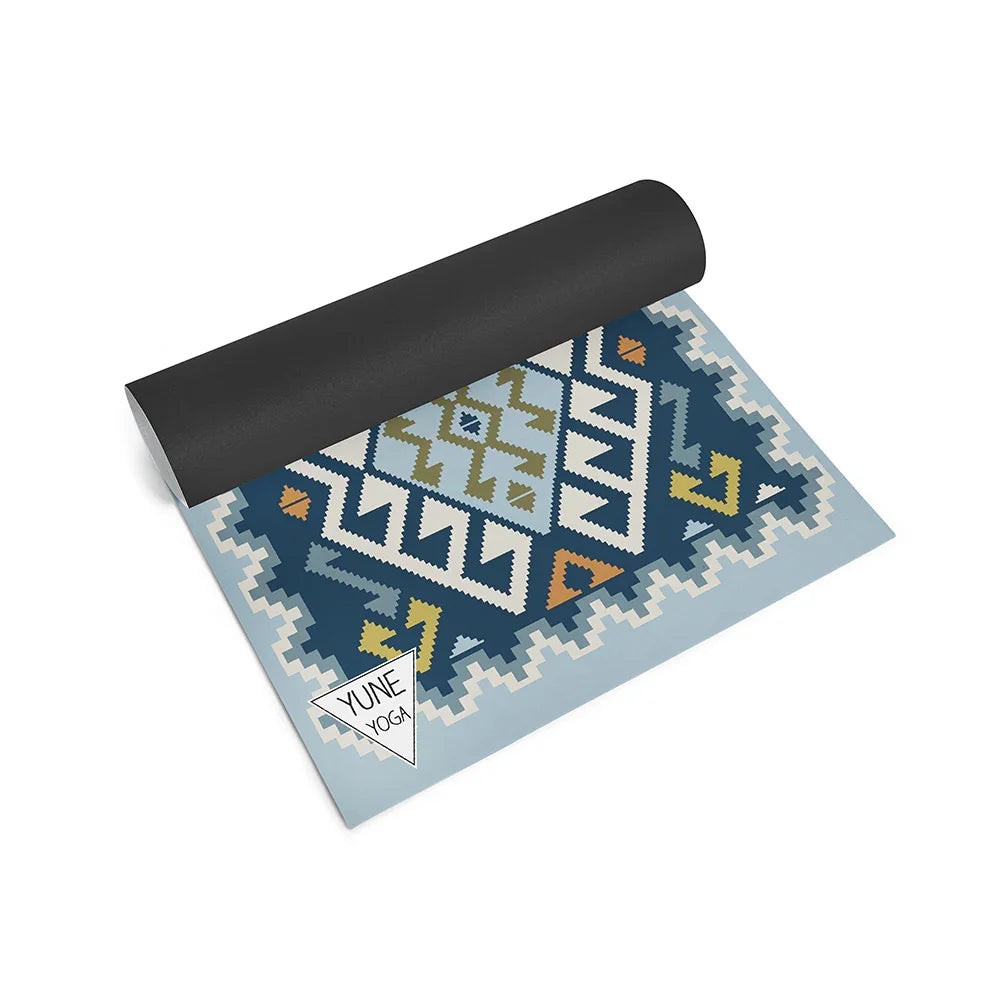 Yoga Mat | 6mm Thick | Blue | Non-Slip | Eco Friendly | Yune Yoga | Moab River - GilloServ
