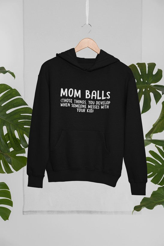 Mom Balls Hoodie - GilloServ