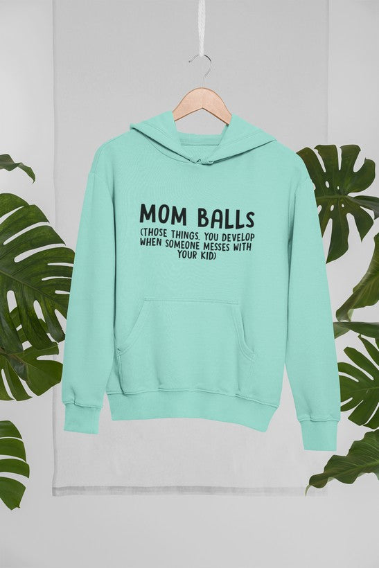 Mom Balls Hoodie - GilloServ