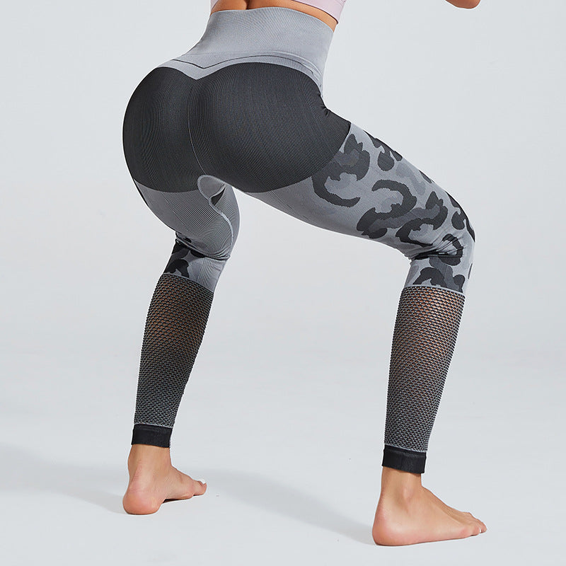 Stretchy Sport Fitness Leggings Women High Waist Seamless Yoga Pants - GilloServ