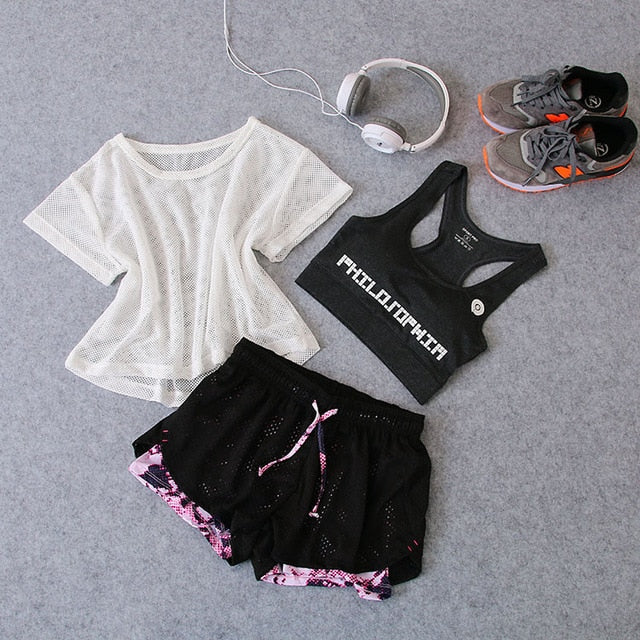 Newest Yoga Set Women Sports Bra Sexy  Gym  Clothes - GilloServ