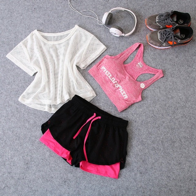 Newest Yoga Set Women Sports Bra Sexy  Gym  Clothes - GilloServ