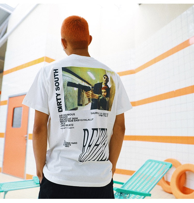 Movie  Men's T- Shirts O-neck Fashion Hip Hop High Street - GilloServ