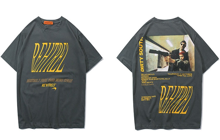 Movie  Men's T- Shirts O-neck Fashion Hip Hop High Street - GilloServ