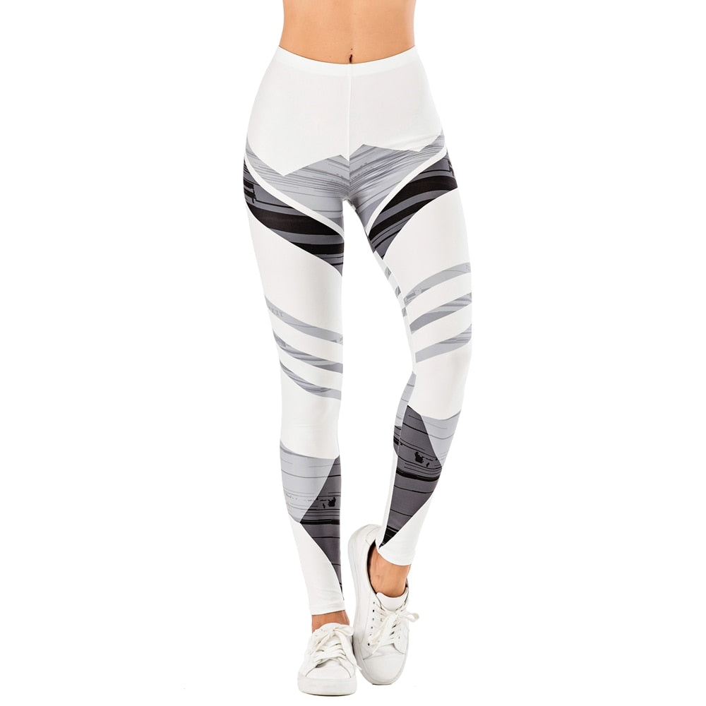 Women Fitness Legging Streak Printing - GilloServ