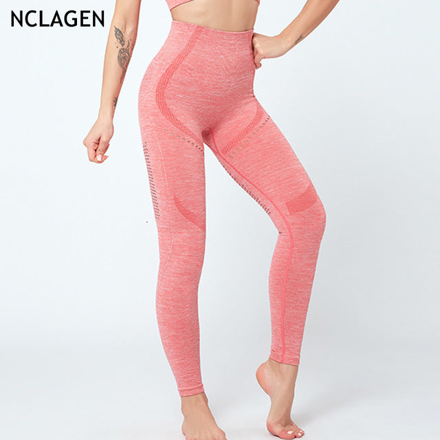 Women Fitness Yoga Pant Seamless Push Up High Waist - GilloServ