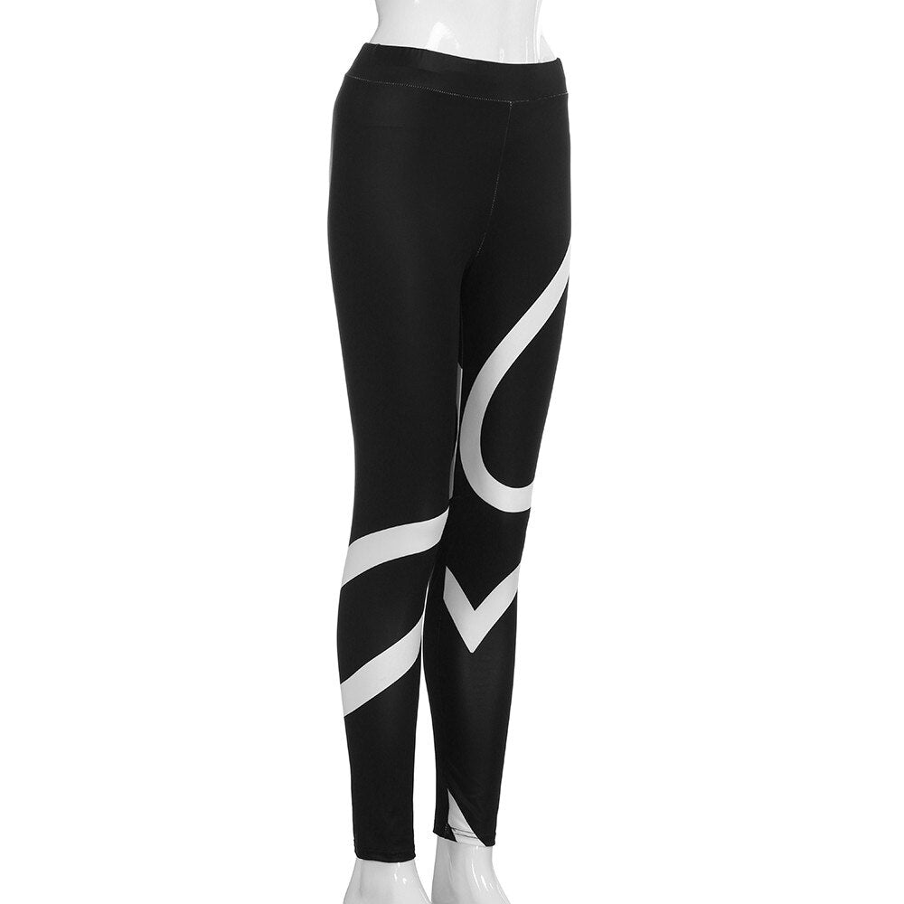 Leggings Sport Women Fitness Splice Skinny Gym Leggings - GilloServ