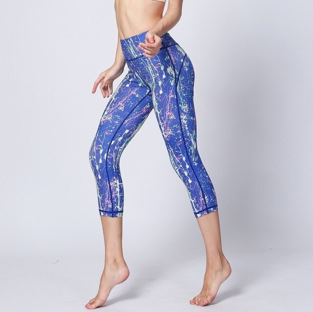 Women Fitness Yoga Pants Slim High waist Sport Leggings - GilloServ