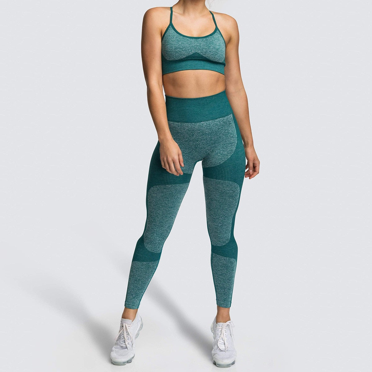 Lycra Seamless Yoga Set Women Fitness - GilloServ