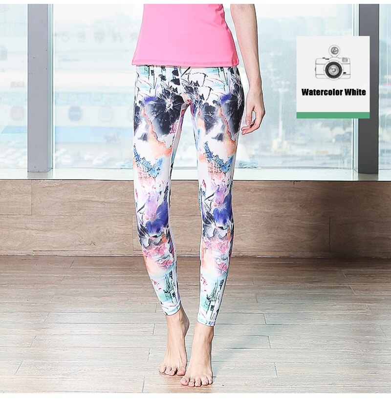 Women Fitness Yoga Pants Slim High waist Sport Leggings - GilloServ