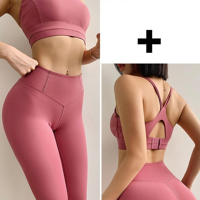 Women High Waist Leggings Professional Gym - GilloServ