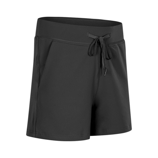 Leisure Nylon Yoga Gym Workout Shorts - GilloServ