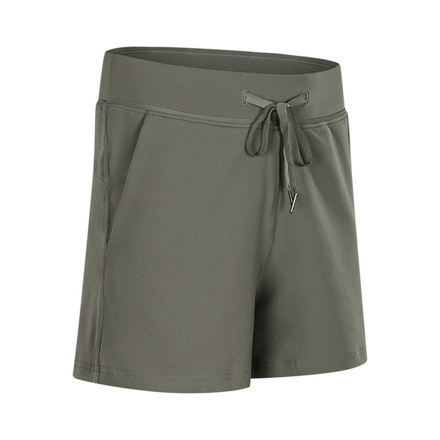 Leisure Nylon Yoga Gym Workout Shorts - GilloServ