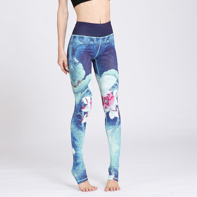 Gym Fitness Yoga Pants Slim High waist Sport Leggings - GilloServ