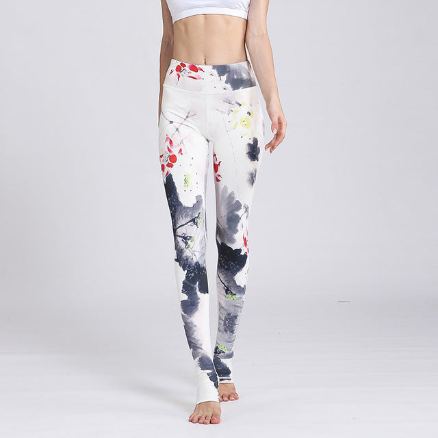 Gym Fitness Yoga Pants Slim High waist Sport Leggings - GilloServ