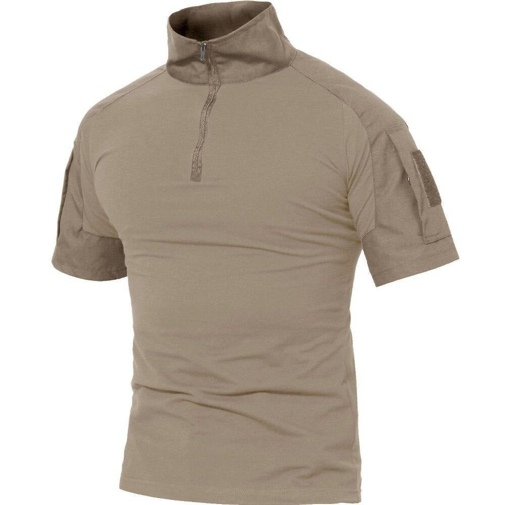 T-shirts Men Summer Cotton Tactical Tops Tees Military Style - GilloServ