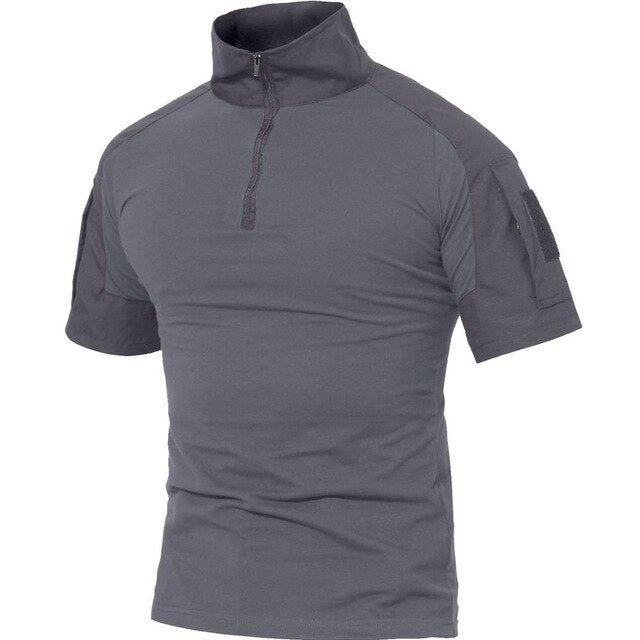T-shirts Men Summer Cotton Tactical Tops Tees Military Style - GilloServ