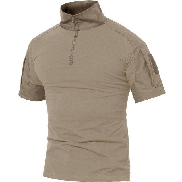 T-shirts Men Summer Cotton Tactical Tops Tees Military Style - GilloServ