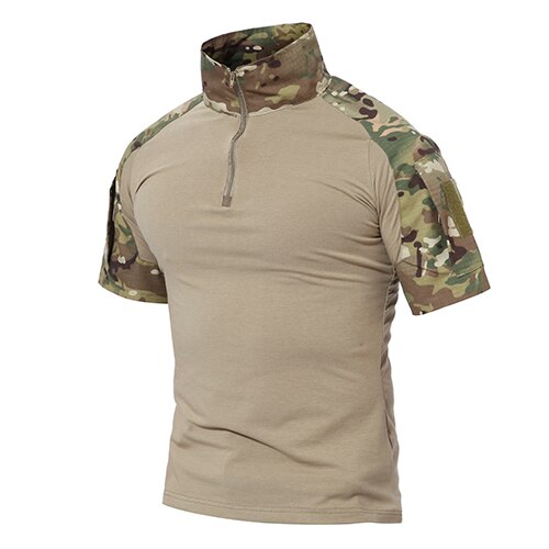 T-shirts Men Summer Cotton Tactical Tops Tees Military Style - GilloServ