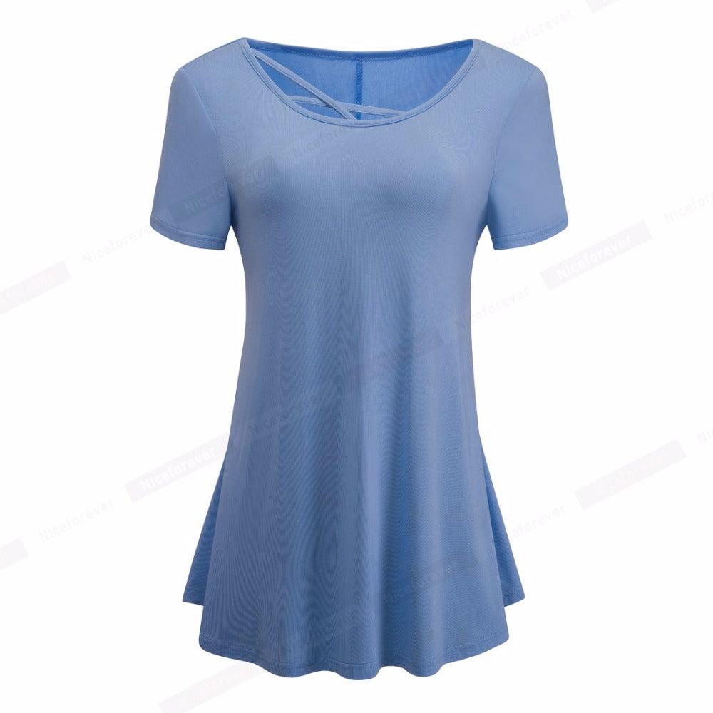 Summer Brief Casual T-shirts Women Short - GilloServ