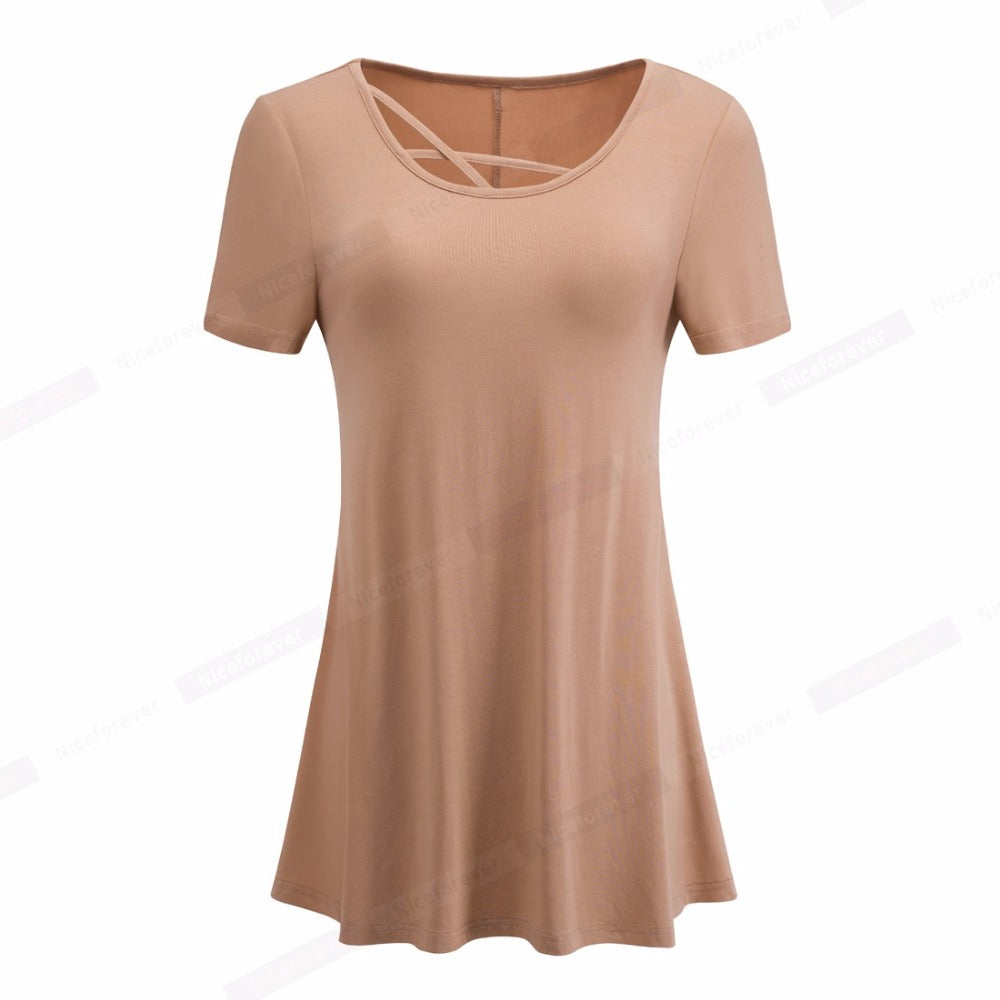 Summer Brief Casual T-shirts Women Short - GilloServ