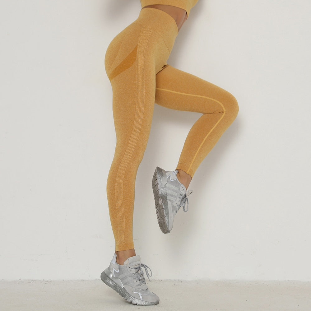 Women High Waist Seamless Leggings Gym Leggings - GilloServ
