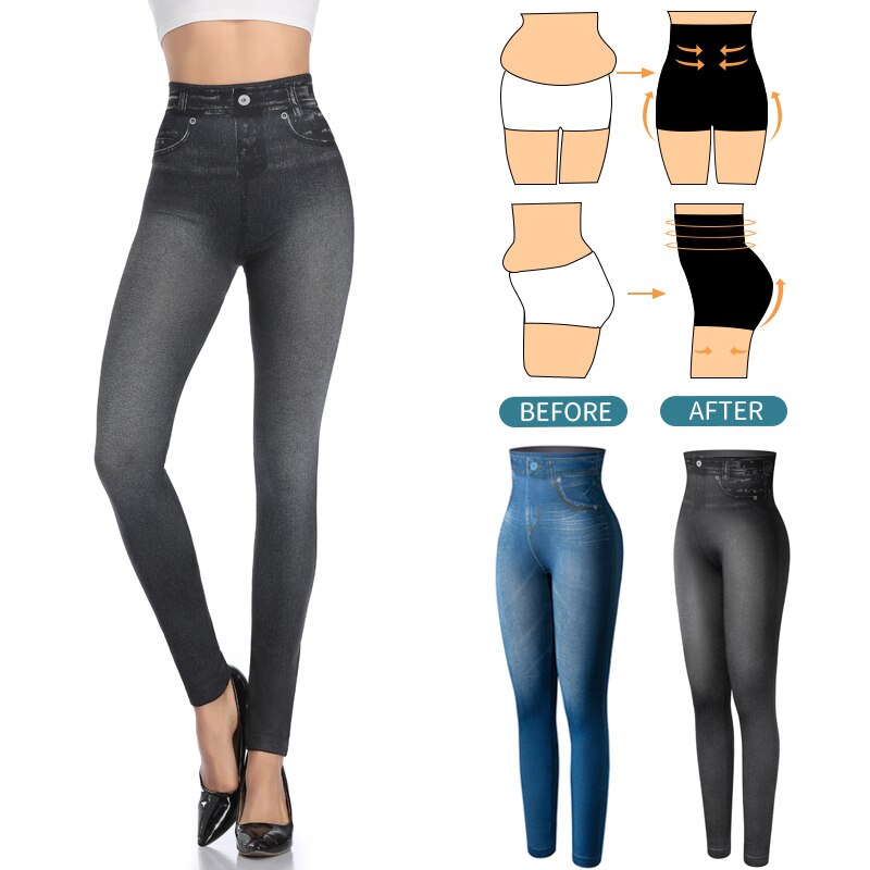 Jeans Leggings High Waist Fashion - GilloServ