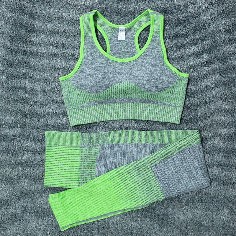 Yoga set Women Gym Clothes Seamless Fitness Sportswear - GilloServ