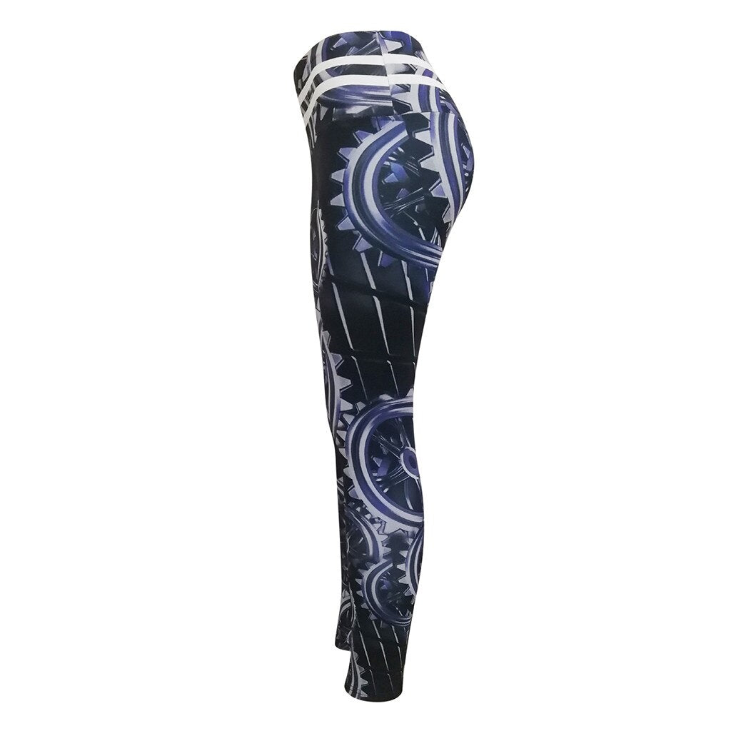 Leggings sport women fitness Print High Waist Leggings Fitness Sports Running Yoga Athletic Pants sport leggings - GilloServ