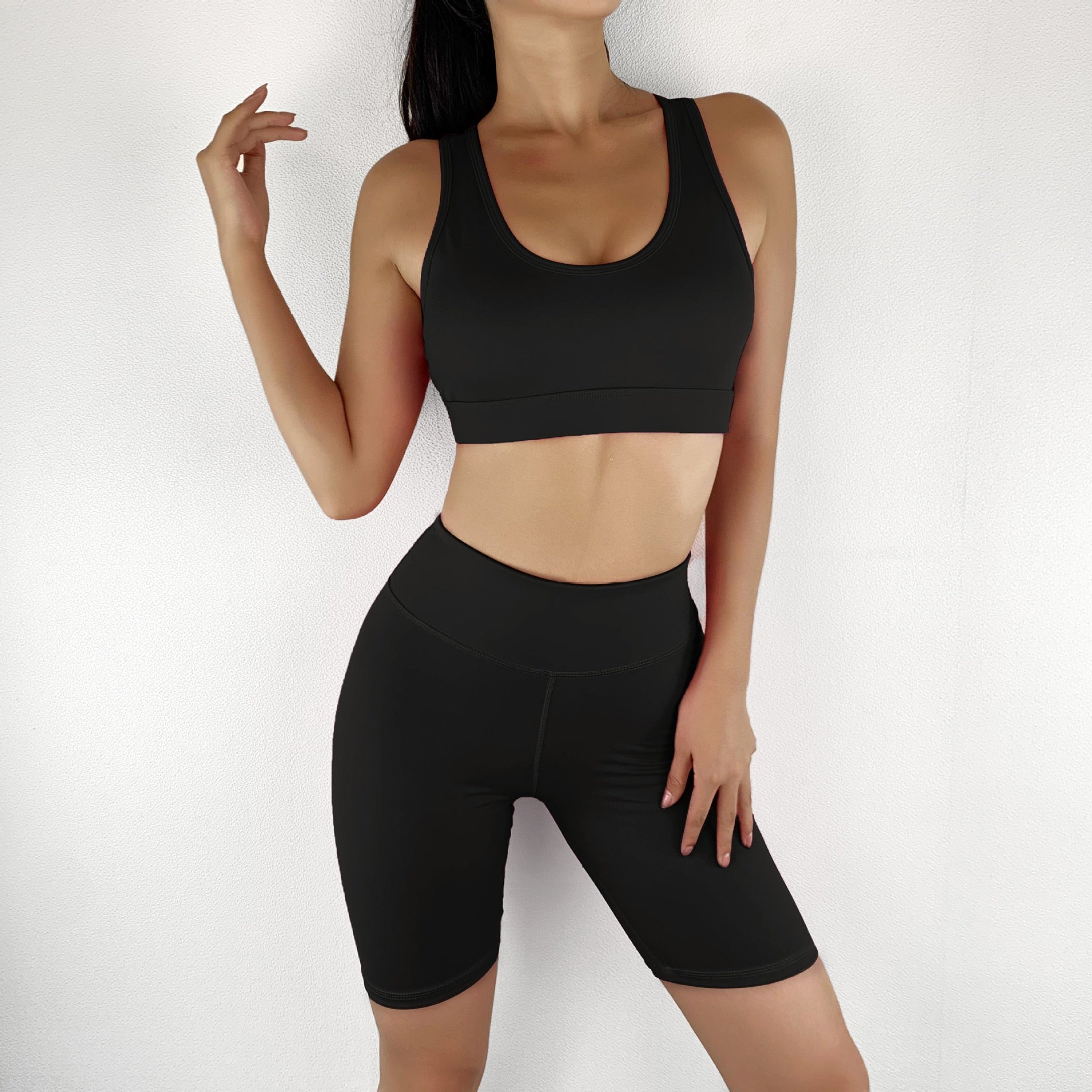 Seamless Sports Yoga Set Gym Fitness - GilloServ