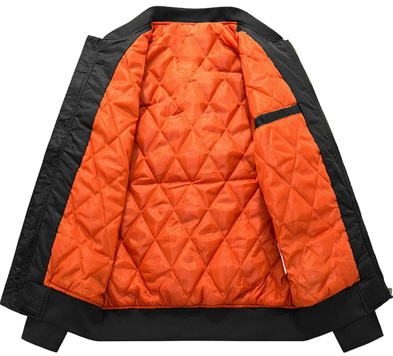 Winter Military Jacket Outwear Men Cotton Padded Pilot Army Bomber Jacket Coat Casual Baseball Jackets Varsity Jackets-1