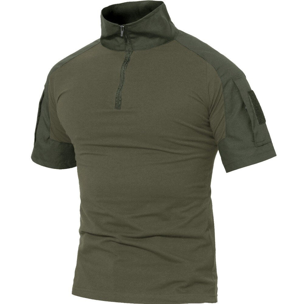 T-shirts Men Summer Cotton Tactical Tops Tees Military Style - GilloServ