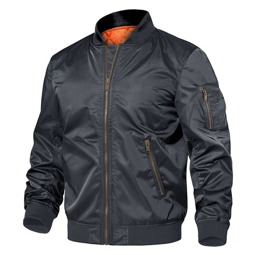 Winter Military Jacket Outwear Men Cotton Padded Pilot Army Bomber Jacket Coat Casual Baseball Jackets Varsity Jackets-5