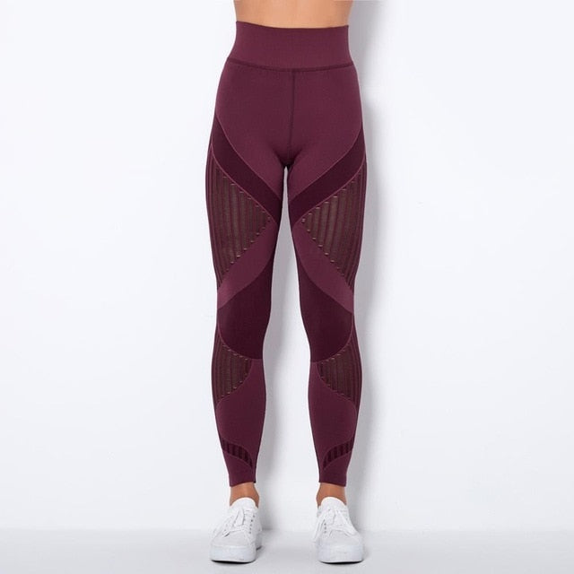 Seamless Yoga Set Women Gym Clothes Long Sleeve Crop - GilloServ
