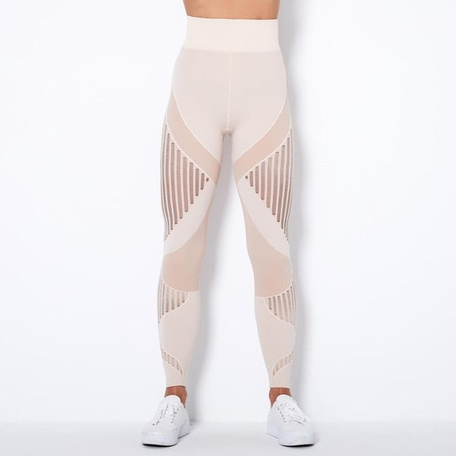 Seamless Yoga Set Women Gym Clothes Long Sleeve Crop - GilloServ