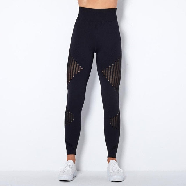 Seamless Yoga Set Women Gym Clothes Long Sleeve Crop - GilloServ