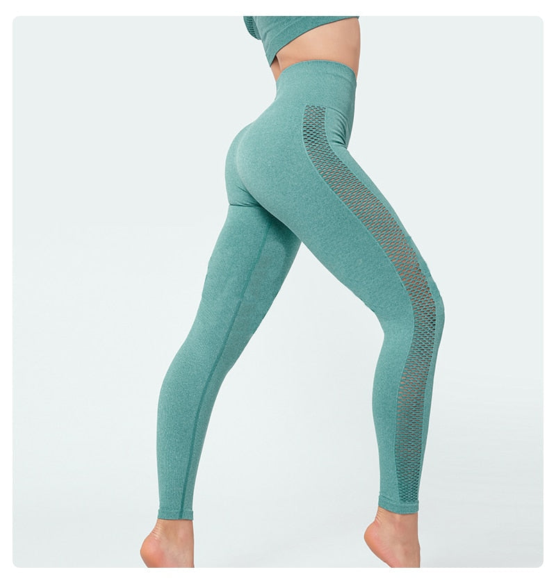 Seamless Sportswear Yoga Set Gym Fitness Tracksuit - GilloServ
