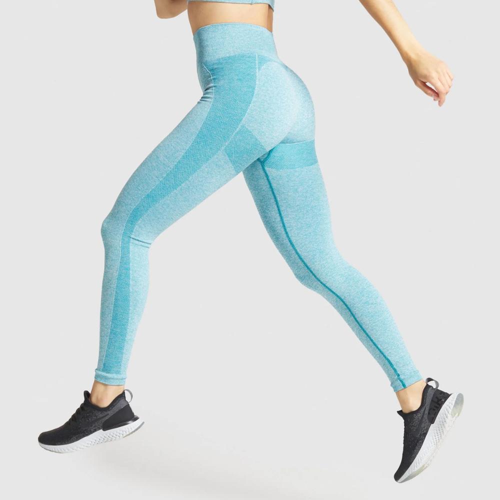 Patchwork Yoga Leggings Push Up Workout Fitness Gym - GilloServ