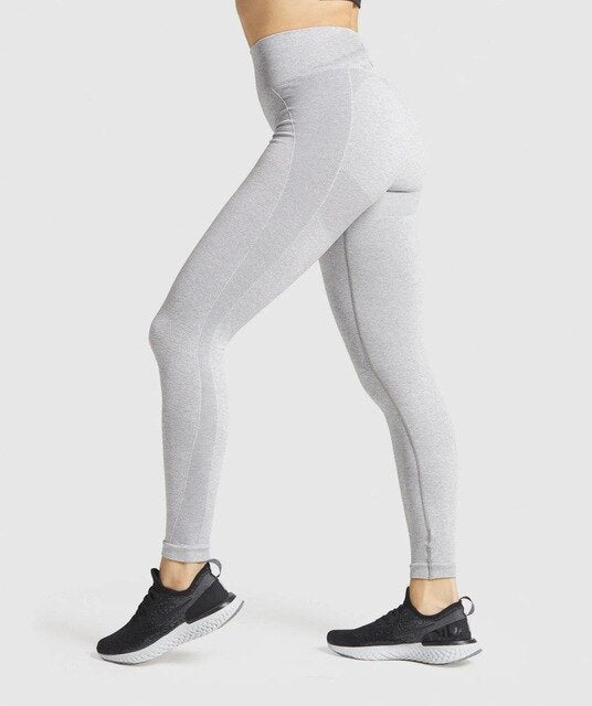 Patchwork Yoga Leggings Push Up Workout Fitness Gym - GilloServ