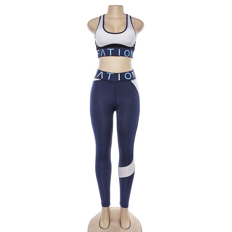 Seamless Yoga Set Sportswear Tracksuit Fashion Bra Top - GilloServ