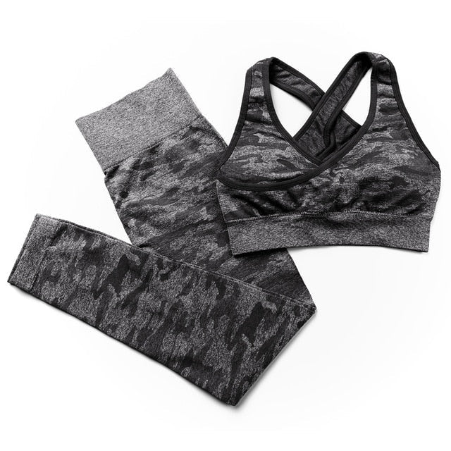 Sport Suits Yoga Sets Gym Clothing Fitness Leggings - GilloServ