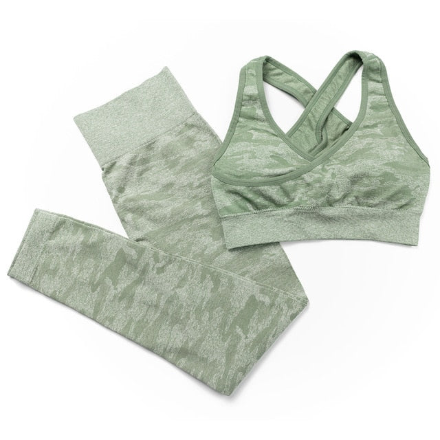 Sport Suits Yoga Sets Gym Clothing Fitness Leggings - GilloServ