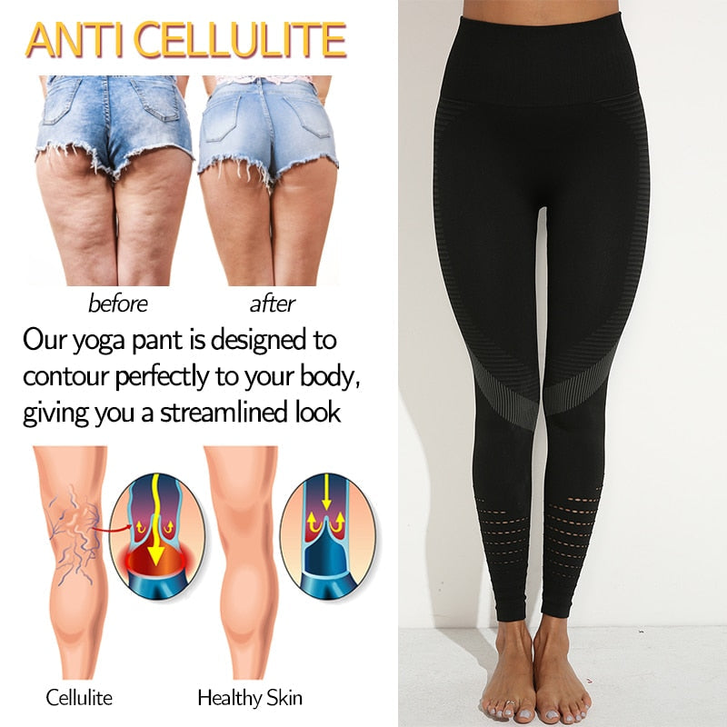 High Waist Fitness Leggings Push Up Women Exercise Pant - GilloServ