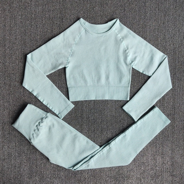 Yoga Set Seamless Women & #39;s Sportswear - GilloServ