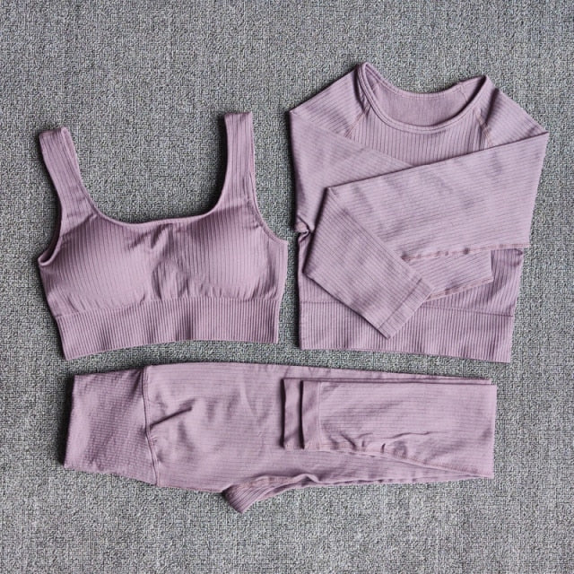 Yoga Set Seamless Women & #39;s Sportswear - GilloServ
