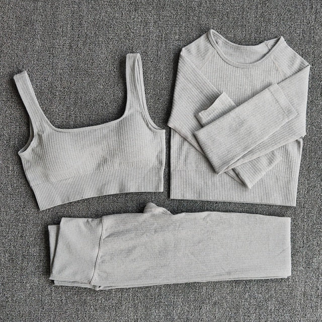 Yoga Set Seamless Women & #39;s Sportswear - GilloServ