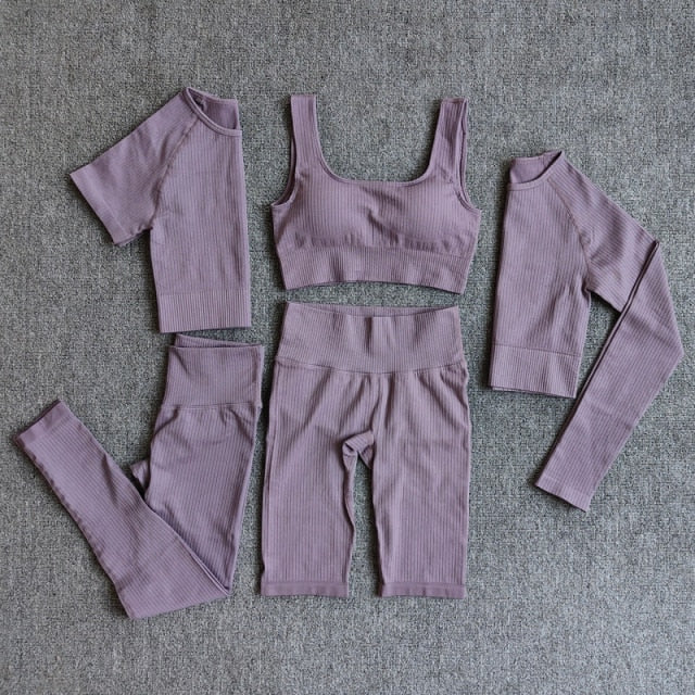 Yoga Set Seamless Women & #39;s Sportswear - GilloServ